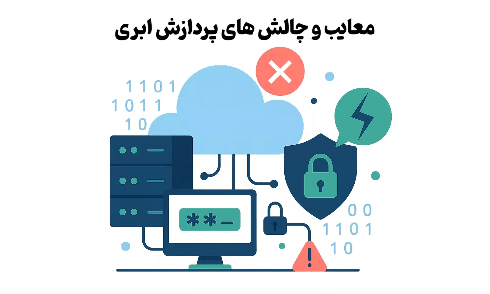  معایب و چالش های پردازش ابری 
