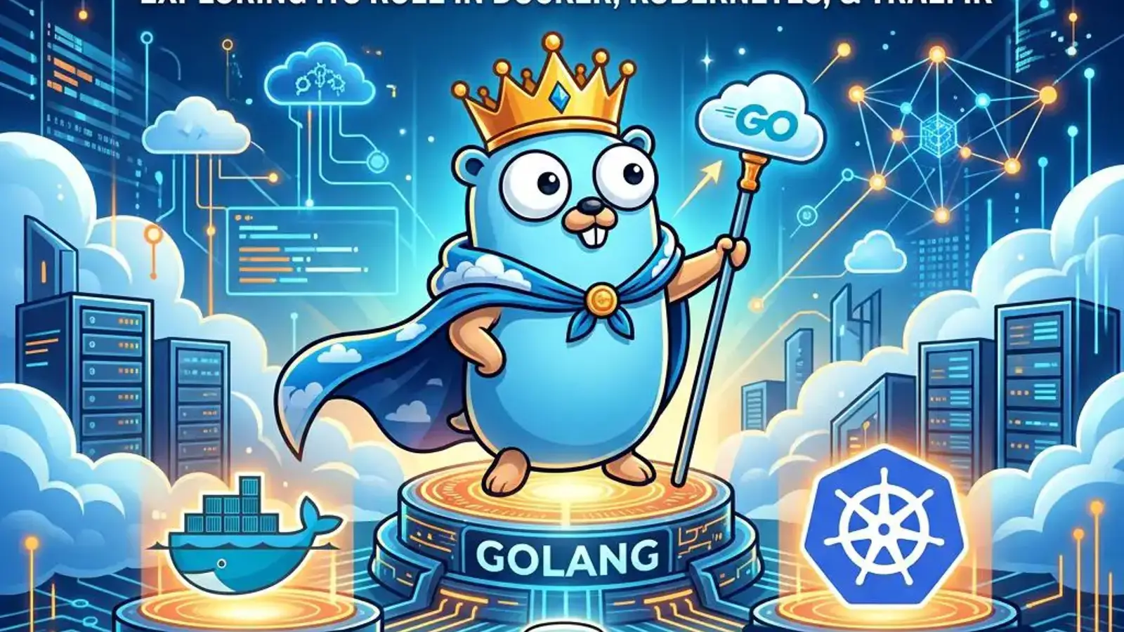 چرا Golang پادشاه دنیای Cloud است؟ بررسی نقش گو در توسعه داکر، کوبرنتیز و ترافیک (Traefik)