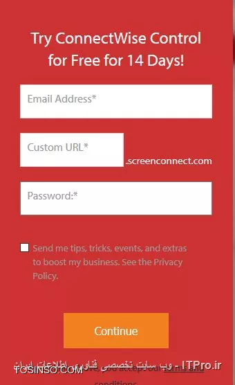معرفی برنامه Screen connect ریموت به کامپیوتر 