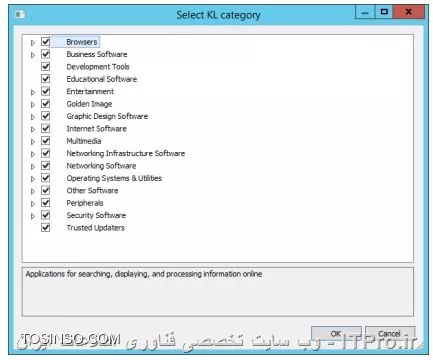 !! مسدودسازی اجرای یک برنامه ناشناس 
* ماشین های DC - Security-Center را روشن کنید 

* ماشین  PC1 را روشن کنید 

- Security-Center 

1- در Administration Console بروید 

2- باز کنید Application categories 

3- کلیک Create a category 

||https://tosinso.com/files/get/33bc6b30-e0bf-40a1-8f00-0d32864ae9ea||

4- روی بالاترین گزینه کلیک کنید 

||https://tosinso.com/files/get/a23db86e-9098-4d93-8bae-9478ce9cd228||

5- نام دسته بندی Protection_Cryptomalware و Next کنید 

||https://tosinso.com/files/get/aba2b412-021e-4b3d-ab8b-b1547107bdc5||

6- فایل Conditions_Protection_Cryptomailware.txt را کپی کنید و آن را باز کنید ( این فایل توسط نویسنده ایجاد شده و هدف فقط آموزش است )

||https://tosinso.com/files/get/68c5f0fd-5d60-4ca8-839c-2a67cc90b8bc||

7- حالا از لیست Add را بزنید 

8- در لیست روی Application folder بروید 

||https://tosinso.com/files/get/f3a41382-acd6-4d39-9b09-35767b6e59f0||

9- حالا به صورت زیر خط زیر را در Conditions_Protection_Cryptomailware.txt کپی کنید 

||https://tosinso.com/files/get/9e1025ce-f10d-423d-8e84-a275440243c9||

10- در مسیر زیر خط را پیست کنید 

||https://tosinso.com/files/get/5509d43d-9a6a-48da-bb1f-6cad62b582a5||

11- در واقع ما مسیر فایل Conditions_Protection_Cryptomailware.txt را شبیه سازی کردیم حالا Next کنید 

||https://tosinso.com/files/get/dfacface-3837-4b63-9166-3e4492815f23||

12- حالا Next را بزنید و در لیست روی KL category کلیک کنید 

||https://tosinso.com/files/get/8cad9a05-7be4-4399-b8b3-9c284af42110||

13- حالا تمامی باکس های KL categories انتخاب کنید و OK را بزنید 

||https://tosinso.com/files/get/a84d6c33-76c0-4043-8826-e7184808efce||

14- روی figuring conditions for exclusion of applications from categories و  Next کنید 

||https://tosinso.com/files/get/9159c9b1-50fc-4ccb-8786-939edc2881b4||

15- روی Finish کلیک کنید 

||https://tosinso.com/files/get/6d444193-2e2a-417a-9224-21ce81a39a19||

- تغییر در پالیسی برای جلوگیری از اجرای فایل توسط کاربران 

1- وارد Workstations و روی تب Policies کلیک کنید 

||https://tosinso.com/files/get/650bdf2e-5bea-4c36-8d08-2b9045254907||

2- حالا پراپرتیس KES 10 SP2 workstation policy را بگیرید 

3- حالا Application Startup Control باز کنید 

||https://tosinso.com/files/get/6e1cccdc-9a94-456e-bb5a-30a903e0825b||

4- کلیک کنید Add

||https://tosinso.com/files/get/f63b9598-8918-4f83-be93-93248dc08905||

5- روی OK کلیک کنید 

6- مجدداً OK را بزنید 

||https://tosinso.com/files/get/ba162616-d646-477f-9ff3-88c773081d39||

7- حالا منتظر باشید تا پالیسی اعمال شود 


نویسنده : سید احمد توسلی
منبع : |جزیره امنیت اطلاعات و ارتباطات وب سایت توسینسو::https://tosinso.com/security|
هرگونه نشر و کپی برداری بدون ذکر منبع و نام نویسنده دارای اشکال اخلاقی است