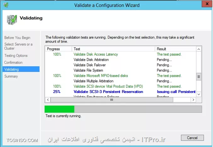 آموزش راه اندای Failover Clustering در ویندوز سرور 2012 و SQL سرور