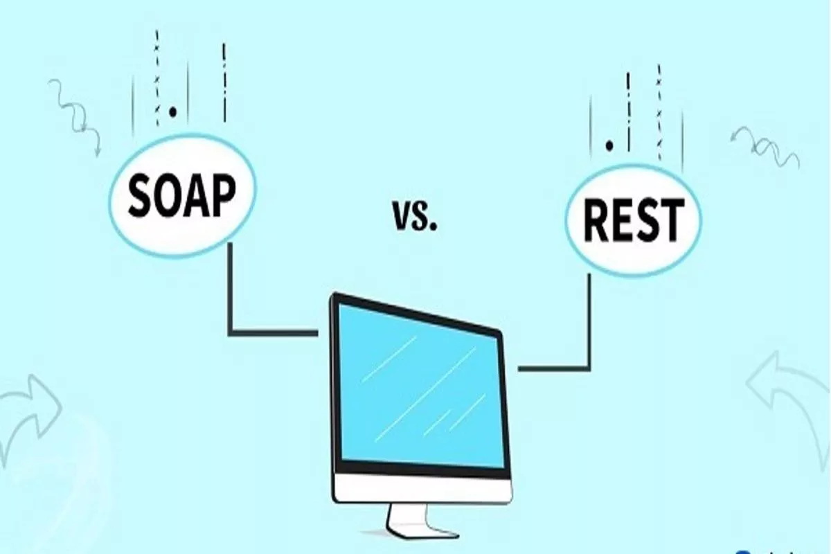 تفاوت rest , soap