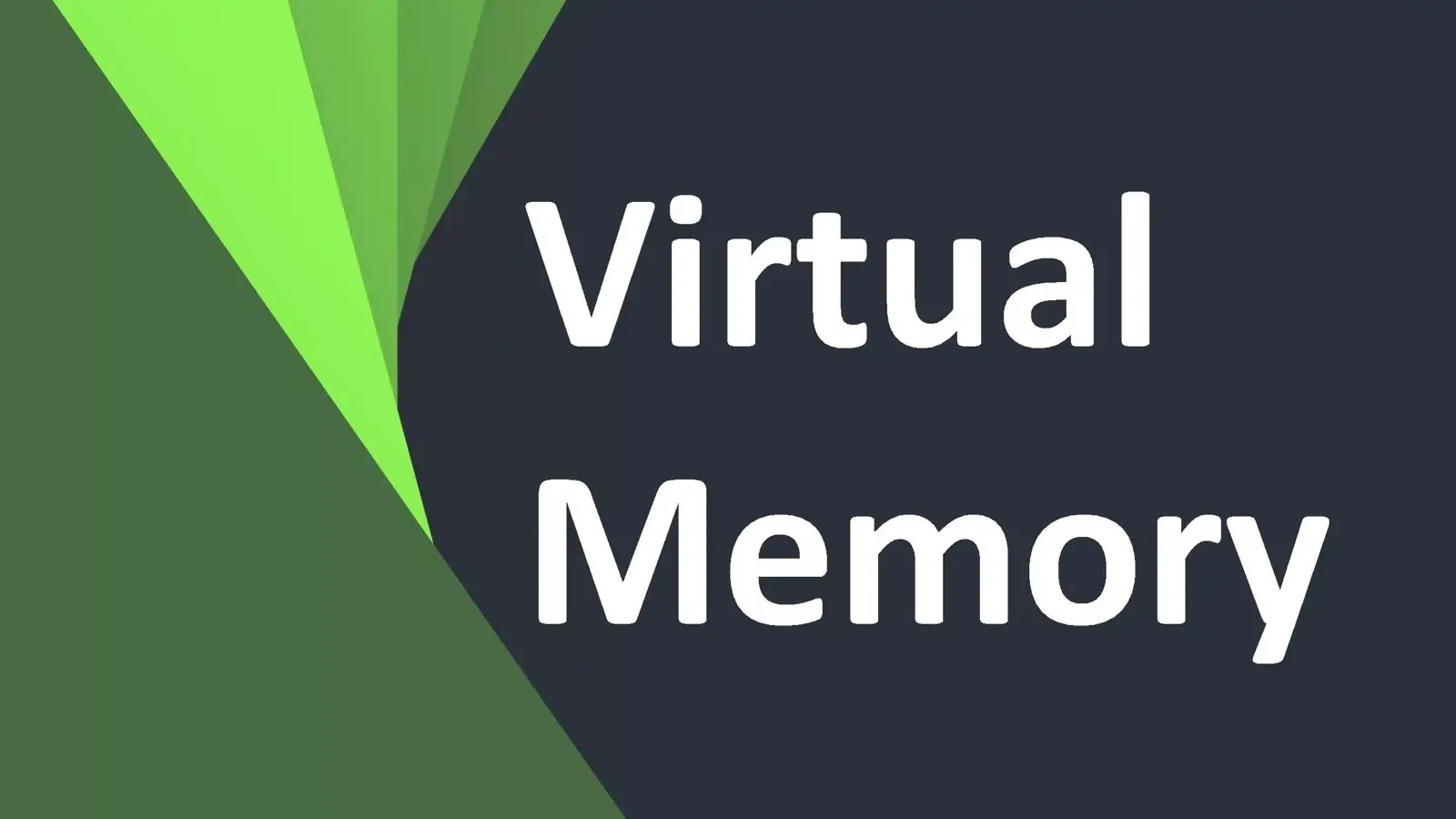 آموزش استفاده از هارد به جای رم ویندوز : تنظیمات Virtual Memory
