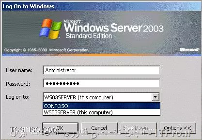 ||http://network.tosinso.com/files/get/aacd44dc-cfd7-4809-bf2c-0520d962424d||
دوست عزیز اگر دقت کنید قسمت log on to دو تا گزینه داره که اولیه مربوط به Domain هست دومیه که زده(This Computer) مربوط به ورد یوزر های لوکال هست
با توجه به مورد بالا تست کنید و جواب رو اعلام کنید
موفق باشید