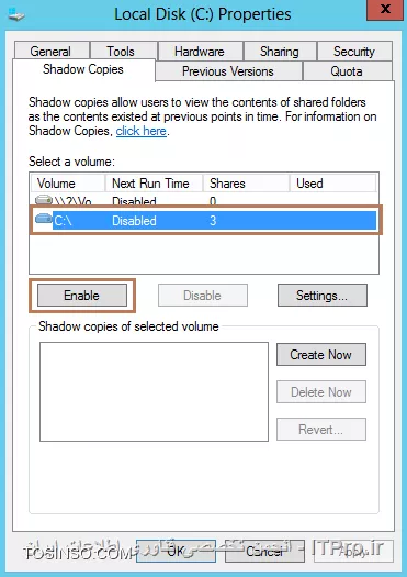 معرفی مقدماتی سرویس Volume Shadow Copy Service  یا VSS  -  قسمت دوم