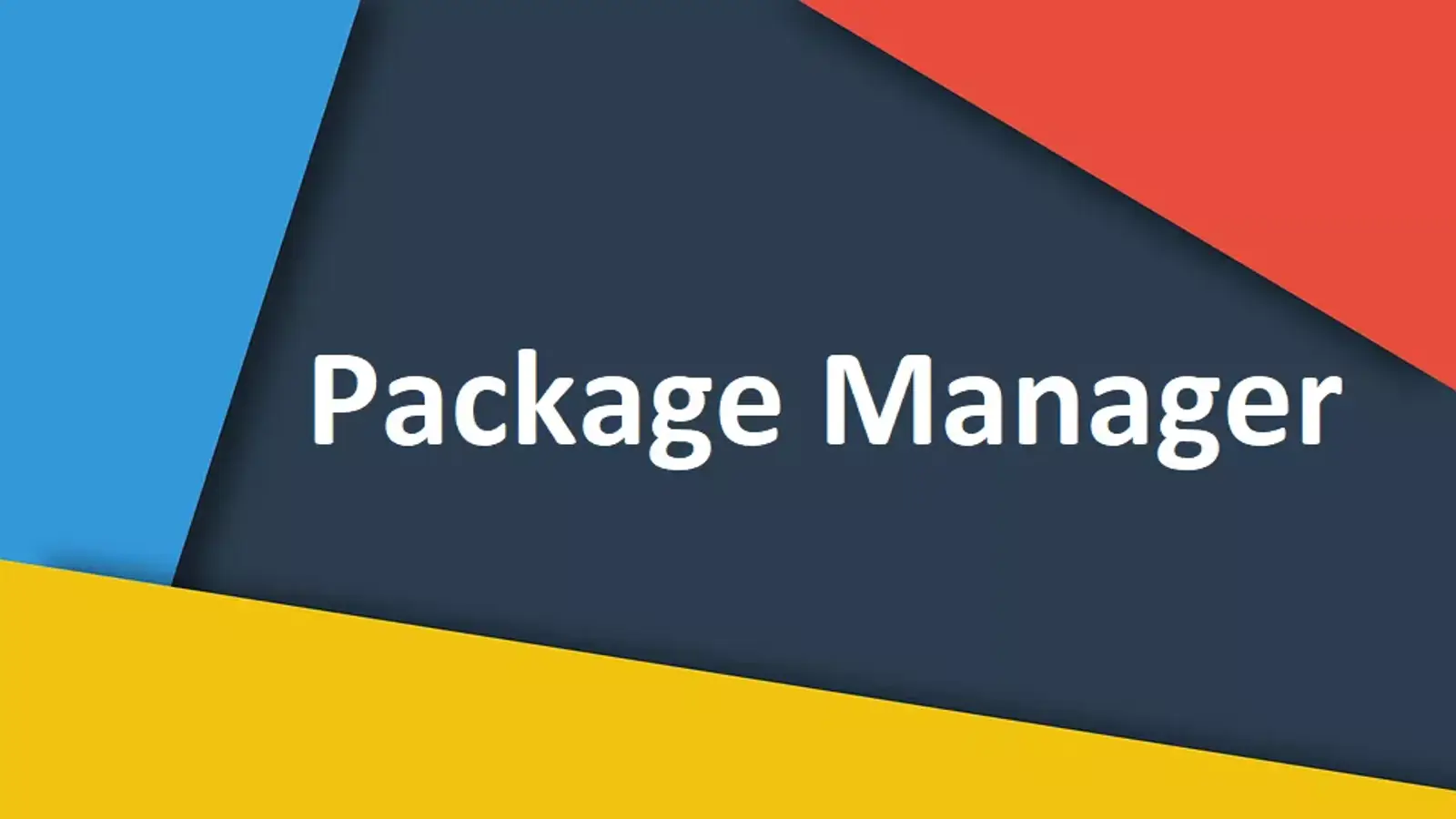 Package Manager چیست؟ معرفی مفهوم Package Manager در برنامه نویسی