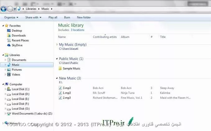 وب سایت توسینسو