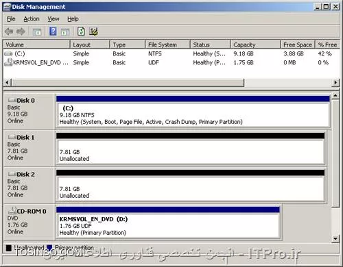 مدیریت دیسک