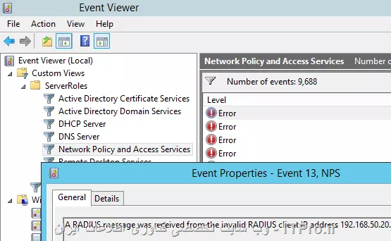 Event Viewer-NPS
