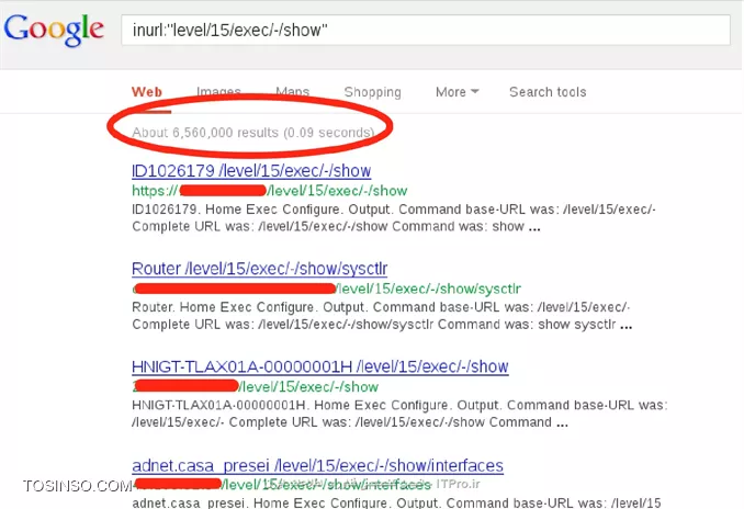 تست نفوذ با لینوکس کالی ::: Google Hacking 
