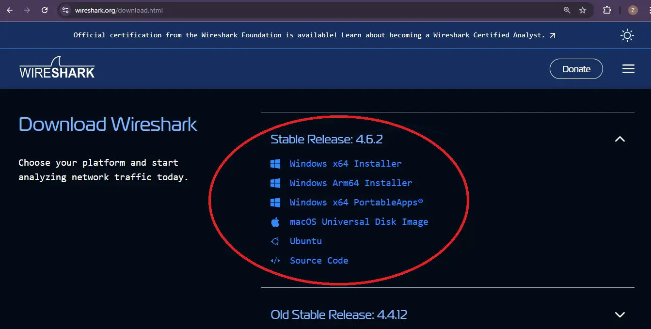 دانلود نسخه مناسب از سایت رسمی