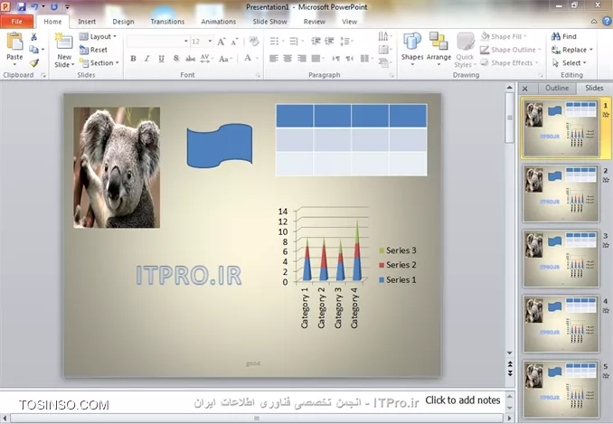 کاربرد های جالب اسلاید مستر (Slide Master) در نرم افزار پاور پوینت(PowerPoint)
