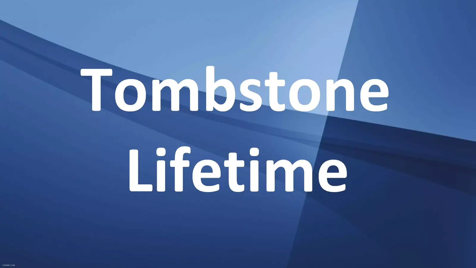 Tombstone Lifetime چیست؟ کاربرد طول عمر سنگ قبر اکتیودایرکتوری !