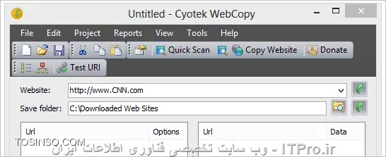 وب سایت توسینسو