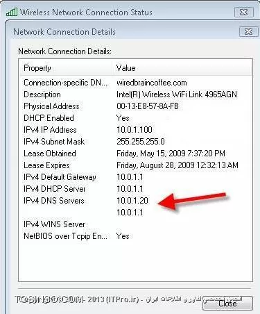 عیب یابی مسائل مربوط به تبدیل نام به IP و بالعکس DNS یا DNS Resolution