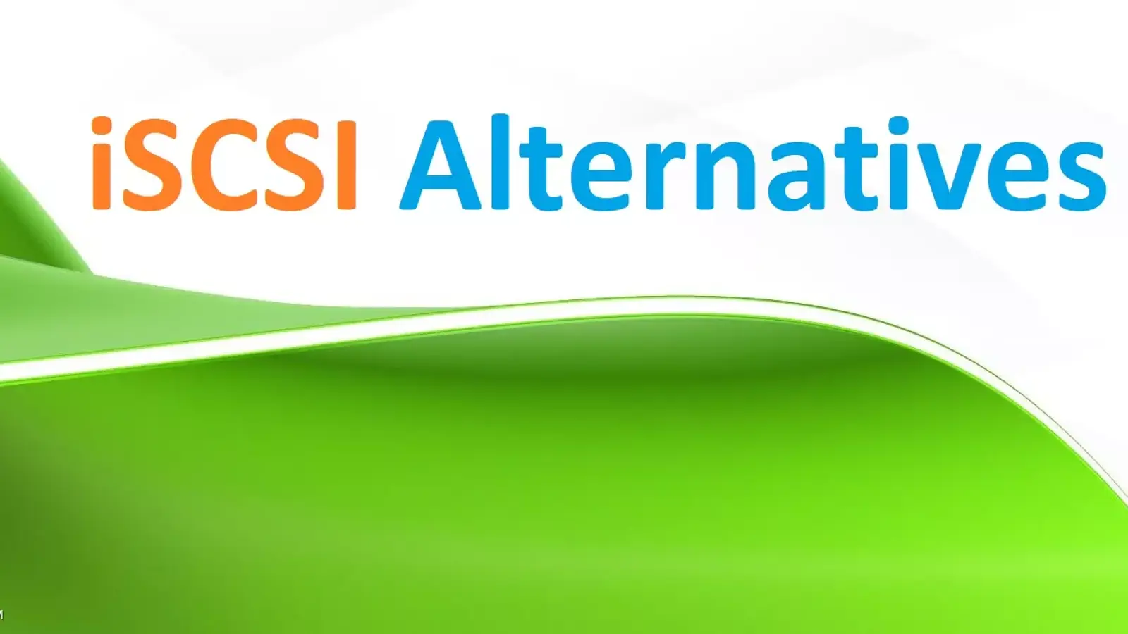 معرفی 4 جایگزین پروتکل iSCSI که باید بشناسید