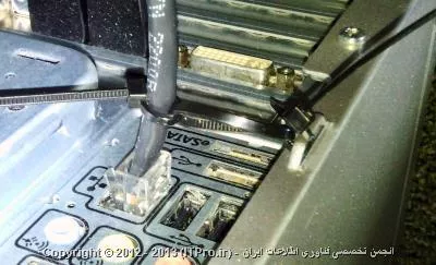 پلمب کردن سوکت شبکه به کیس