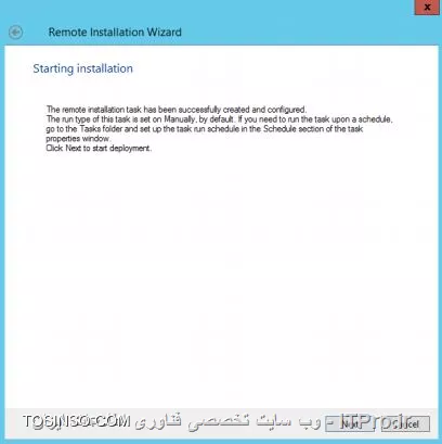 !! نصب Kaspersky Endpoint Security 
برای شروع آزمایشگاه شماره 3 ابتدا DC و Security-Center را روشن کنید نام کاربری abc\Administrator و پسورد هر دو سرور Ka5per5Ky است . همچنین کلاینت PC1 را با نام  کاربری  abc\Alex و پسورد Ka5per5Ky وارد شوید :

1- وارد سرور کسپراسکی به نام Security-Center شده و کنسول Kaspersky Security Center Administration را باز می کنیم می توانید از Start و سرچ ویندوز هم استفاده کنید 

2- نود  Administration Server را انتخاب کنید 

3- از سمت راست وارد تب  Deployment و سپس لینک Enable protection را انتخاب کنید 

||نصب Endpoint ::https://tosinso.com/files/get/56653e6b-1870-4052-a6aa-71031641f3ea||

4- اجرا ویزارد نصب و انتخاب Remote 
installation و کلیک روی Deploy installation 
package on managed computers 
(workstations) انجام دهید 

||نصب کسپراسکی 4::https://tosinso.com/files/get/6bf1da48-8c40-4c7b-80ba-b10d2e12be62||

5- انتخاب Kaspersky Endpoint Security 10 for 
Windows و Next را بزنید 

||نصب پکیج ::https://tosinso.com/files/get/d38bce5e-0588-4d36-aa50-782a524bd549||

6- انتخاب یکی از 2 مورد زیر و سپس Select devices for installation را کلیک کنید 

||نصب انتی ویروس کسپر اسکی ::https://tosinso.com/files/get/1a8a3c50-3184-4733-a21d-352abbf17446||

7- در زیر Managed devices انتخاب Security-Center 

||نصب 7 ::https://tosinso.com/files/get/6a8c593c-b0b9-421e-90e5-626b8dcd25c7||

8- زیر Unassigned devices و انتخاب کلاینت PC1 و Next کنید 

||نصب کسپراسکی8::https://tosinso.com/files/get/73dc4657-5ef3-4259-b234-9a65ce64456b||

9- گزینه های انتخابی پیش فرض را رها کرده و Next بزنید 

||نصب 9::https://tosinso.com/files/get/36783c14-e575-4fc7-86bf-30cf4edf9ca6||


10- حالا انتخاب Key برای سرور و کلاینت ها و Next کنید 

||https://tosinso.com/files/get/9bf88371-17f8-45f6-9028-d47bff487661||


11- ری استارت در اینجا ضروری است و انتخاب Prompt user 
for action و Next کنید . 

||نصب شدن کسپراسکی سرور ::https://tosinso.com/files/get/4655f259-25c1-44e7-96ff-307da0a67f4f||

12- موافقت با حذف برنامه های ناسازگار و سپس Next کنید 

||نصب شدن کسپراسکی کلاینت ::https://tosinso.com/files/get/890b042e-5940-4602-9ba7-151f84ac32a6||

13- گروه Managed 
devices را انتخاب و Next کنید 

||https://tosinso.com/files/get/890b042e-5940-4602-9ba7-151f84ac32a6||

14- انتخاب گزینه Account required (for installation 
without Network Agent) و تعریف یک نام کاربری و پسورد مدیریتی برای دسترسی داشتن به کلاینت ها را وارد کنید 

||https://tosinso.com/files/get/e8a3e246-362b-4446-b30f-2a10202efc57||

15 - اکانت را اضافه Add کنید 

||https://tosinso.com/files/get/214e359d-9a10-47c8-bbe4-7d43d2c540fb||

16- تایپ کنید Administrator و پسورد را Ka5per5Ky و OK کنید 


17- وقتی مطمئن شدید که Administrator اکانت اضافه شده Next را بزنید . 

||https://tosinso.com/files/get/fc17e06b-eddd-4653-a7e9-17b868f1c3ba||

18 - حالا برای شروع نصب Next را بزنید 

||https://tosinso.com/files/get/b58cad2e-9d5d-4890-89cc-2833cf37c503||

19 - بعد نصب Finish را بزنید 

||https://tosinso.com/files/get/c20d8d12-d591-428a-ac91-d12bb59abed0||

20- انتخاب Task Deploy Kaspersky Endpoint 
Security 10 for Windows و اطمینان حاصل کنید که روی 2 کامپیوتر نصب در حال انجام است :

||https://tosinso.com/files/get/c20d8d12-d591-428a-ac91-d12bb59abed0||

21- حالا در 99 درصد مراحل نصب صبر می کند تا کلاینت ها ری استارت شوند 

||https://tosinso.com/files/get/26f6499a-29d4-4d35-b43c-9c7ec6dea03a||

22- به PC1 بروید 

23- شما باید پیام ری استارت را مشاهده کنید حالا Restart را بزنید 

||https://tosinso.com/files/get/ee7a0da1-b528-448c-b65c-8b144becde8d||

24- بعد ری استارت شدن با نام کاربری abc\Alex و پسورد Ka5per5Ky وارد شوید 

نویسنده : سید احمد توسلی
منبع : |جزیره امنیت اطلاعات و ارتباطات وب سایت توسینسو::https://tosinso.com/security|
هرگونه نشر و کپی برداری بدون ذکر منبع و نام نویسنده دارای اشکال اخلاقی است

