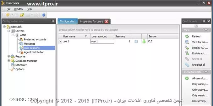 جلوگیری از logon همزمان با یک اکانت در ویندوز سرور 2008R2