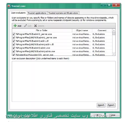 وب سایت توسینسو