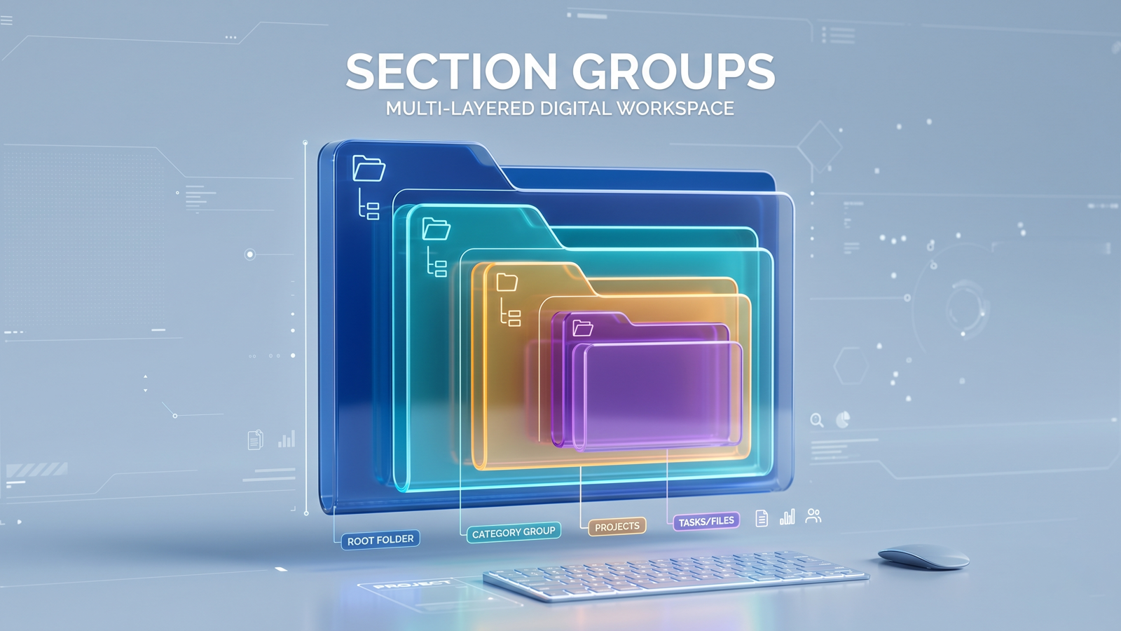 ۱۰ ترفند برای دسته‌بندی پروژه‌های سنگین با استفاده از Section Groups.
