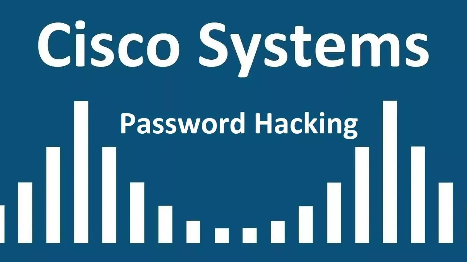 آموزش دیدن پسورد روتر سیسکو به همراه رمزنگاری برای امن کردن 