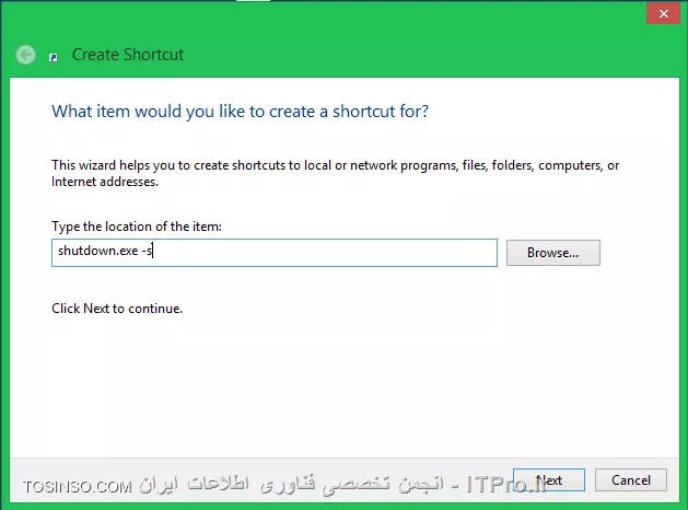 افزودن گزینه های restart ، hibernate و shut down به start screen در ویندوز 8