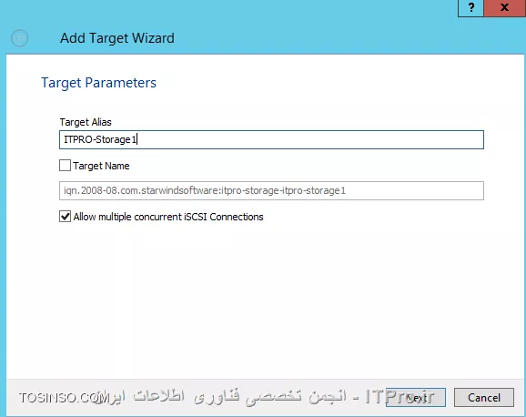 آموزش شبیه سازی SAN Storage برای سناریوی Failover Clustering
