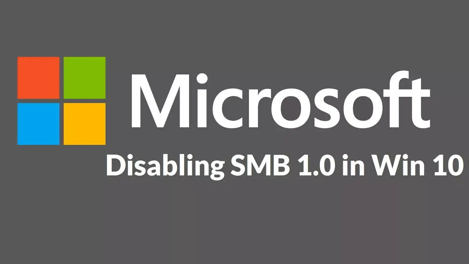 آموزش حذف و غیرفعال کردن SMB در ویندوز سرور و ویندوز 10