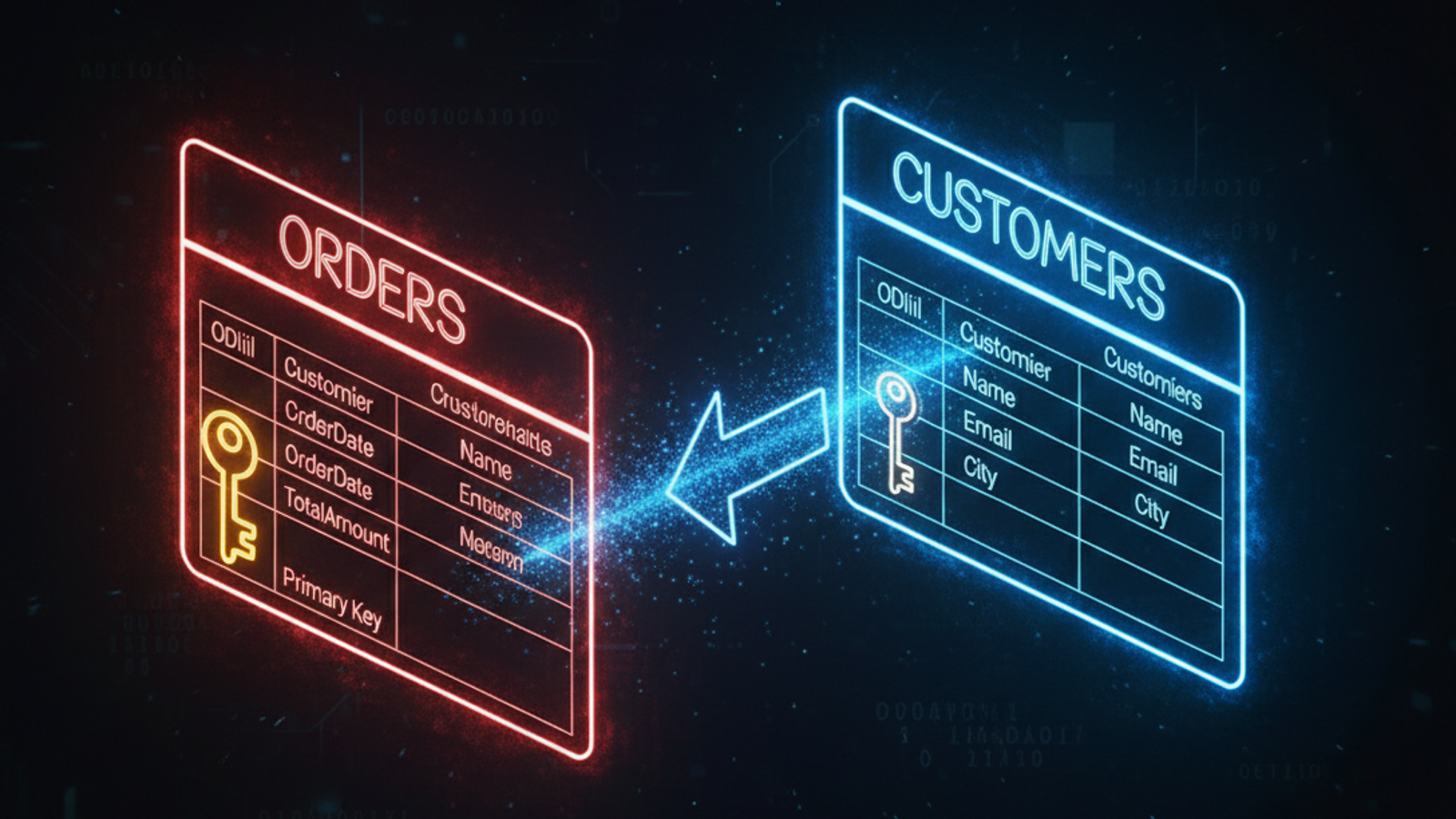 تفاوت کلید اصلی (Primary Key) و کلید خارجی (Foreign Key)؛ ستون‌های نظم در پایگاه داده