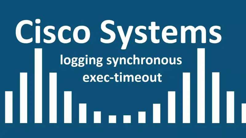 کاربرد logging synchronous و exec-timeout 0 0 در سیسکو چیست؟