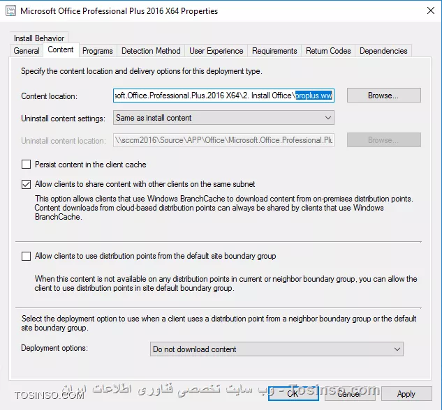 وب سایت توسینسو