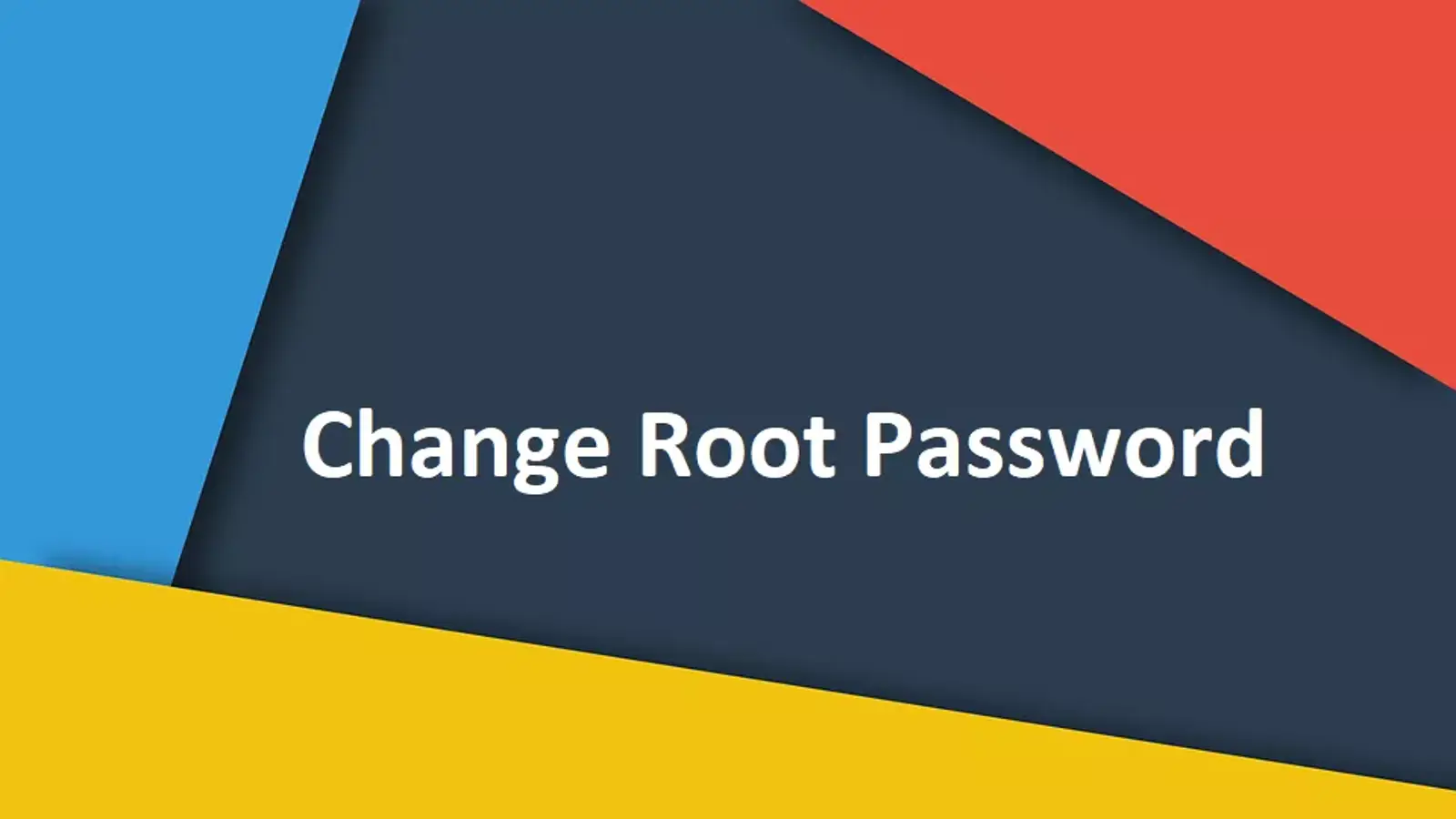 آموزش ریست کردن پسورد کاربر root در لینوکس CentOS