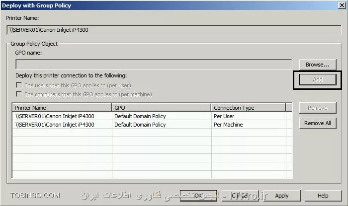 printer and GPO