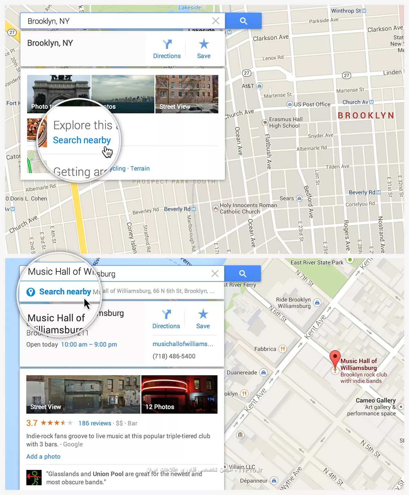 Search Nearby