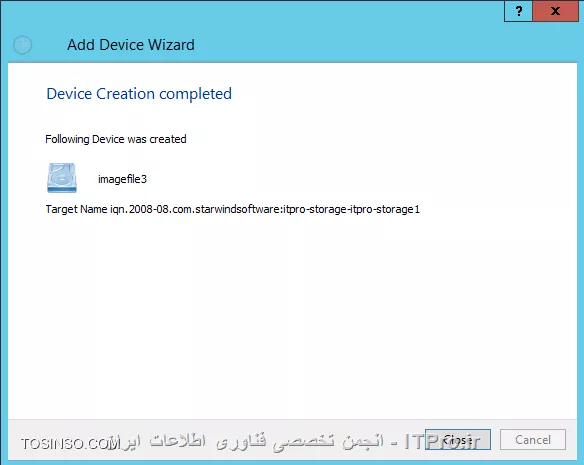 آموزش شبیه سازی SAN Storage برای سناریوی Failover Clustering