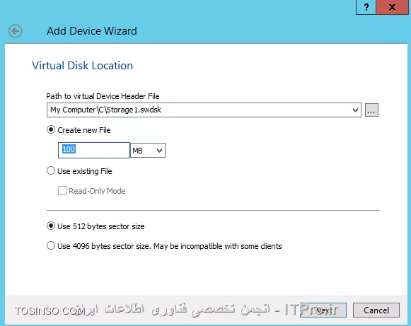 آموزش شبیه سازی SAN Storage برای سناریوی Failover Clustering
