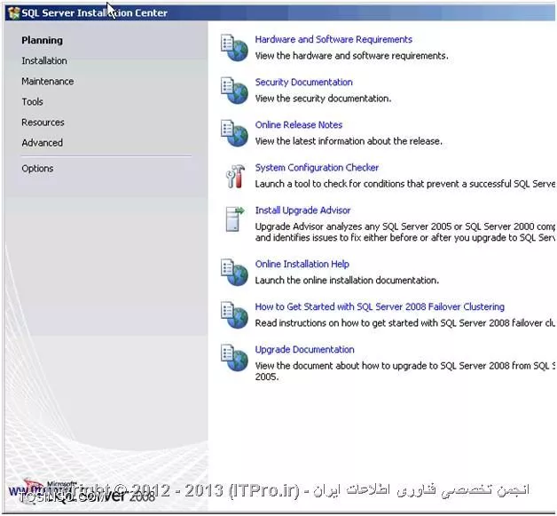 آموزش قدم به قدم و تصویری نصب و راه اندای SQL Server 