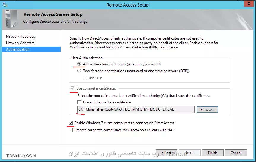وب سایت توسینسو