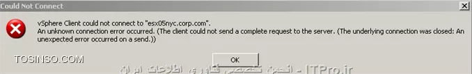 من ping سرورم رو از کلاینت Xp تو vmware دارم. فقط میخوام به کنسول Esxi متصل شده و سرو هام رو تعریف کنم. در ضمن DNS برای Esxi هم تعریف کردم و آی پی exsi به اون دادم. خیلی برام مهمه که بتونم به کنسول متصل بشم
||http://network.tosinso.com/files/get/bacea72e-1d20-4aa1-ac79-795d96400136||