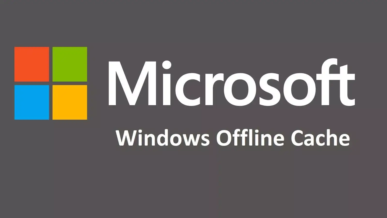آموزش استفاده آفلاین از Shared Folder (فعال کردن Offline Cache)