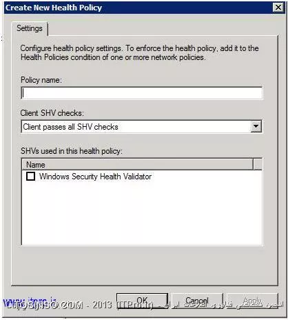 راه اندازی سرویس Network Access Protection