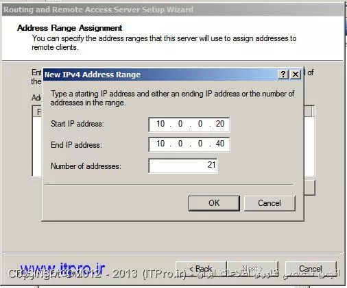 راه اندازی Network Access Protection
