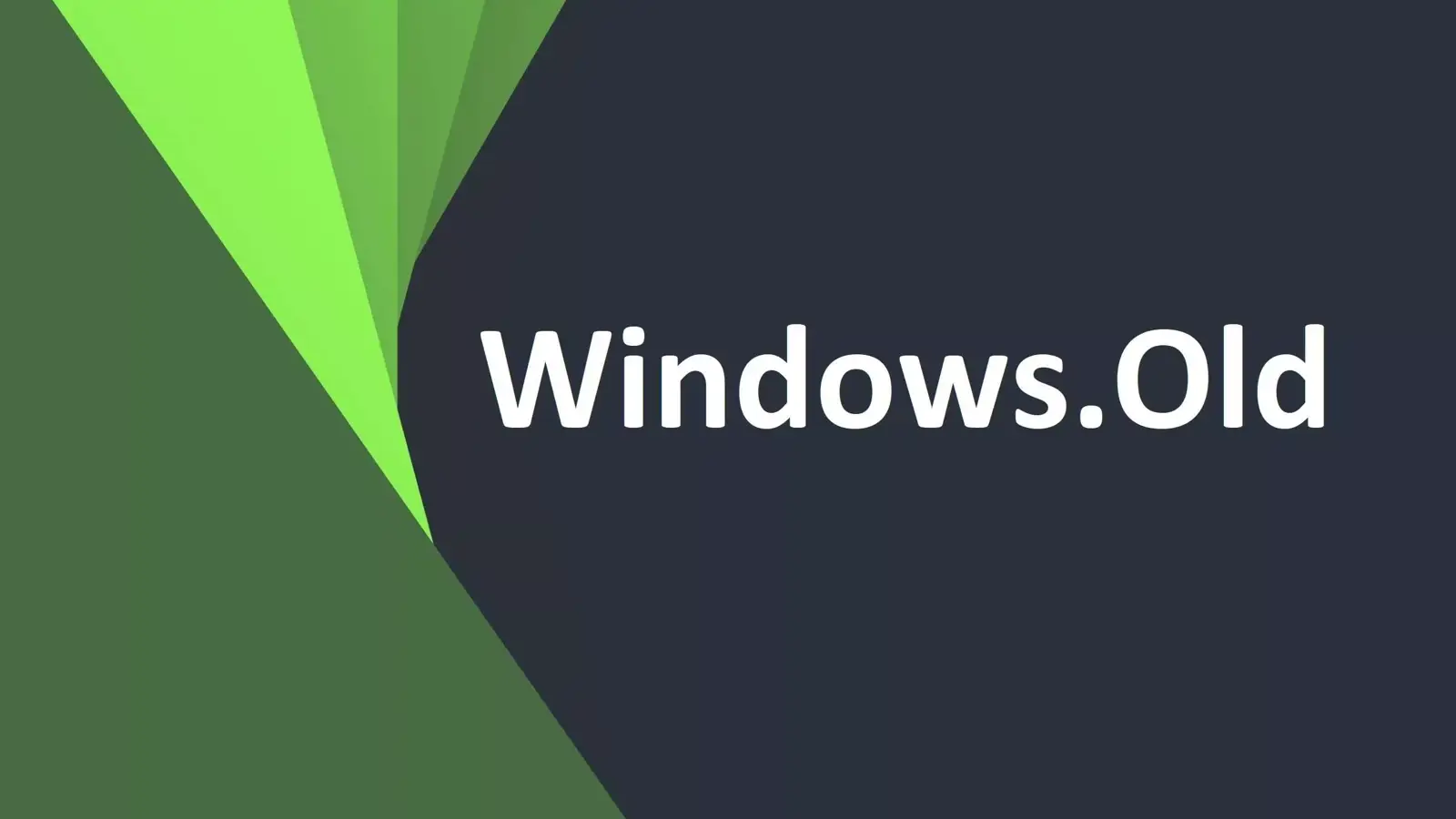 آموزش حذف Windows.Old : چگونه پوشه Windows.Old را پاک کنیم؟