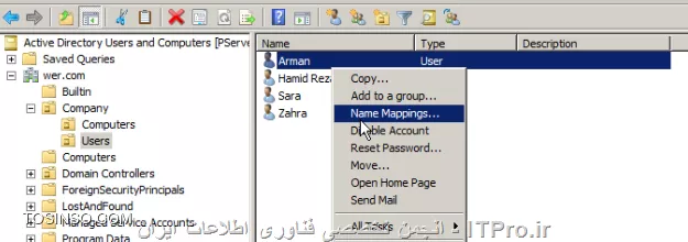 Name Mapping