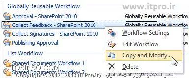 آموزش ایجاد Workflow در شیرپوینت 2010