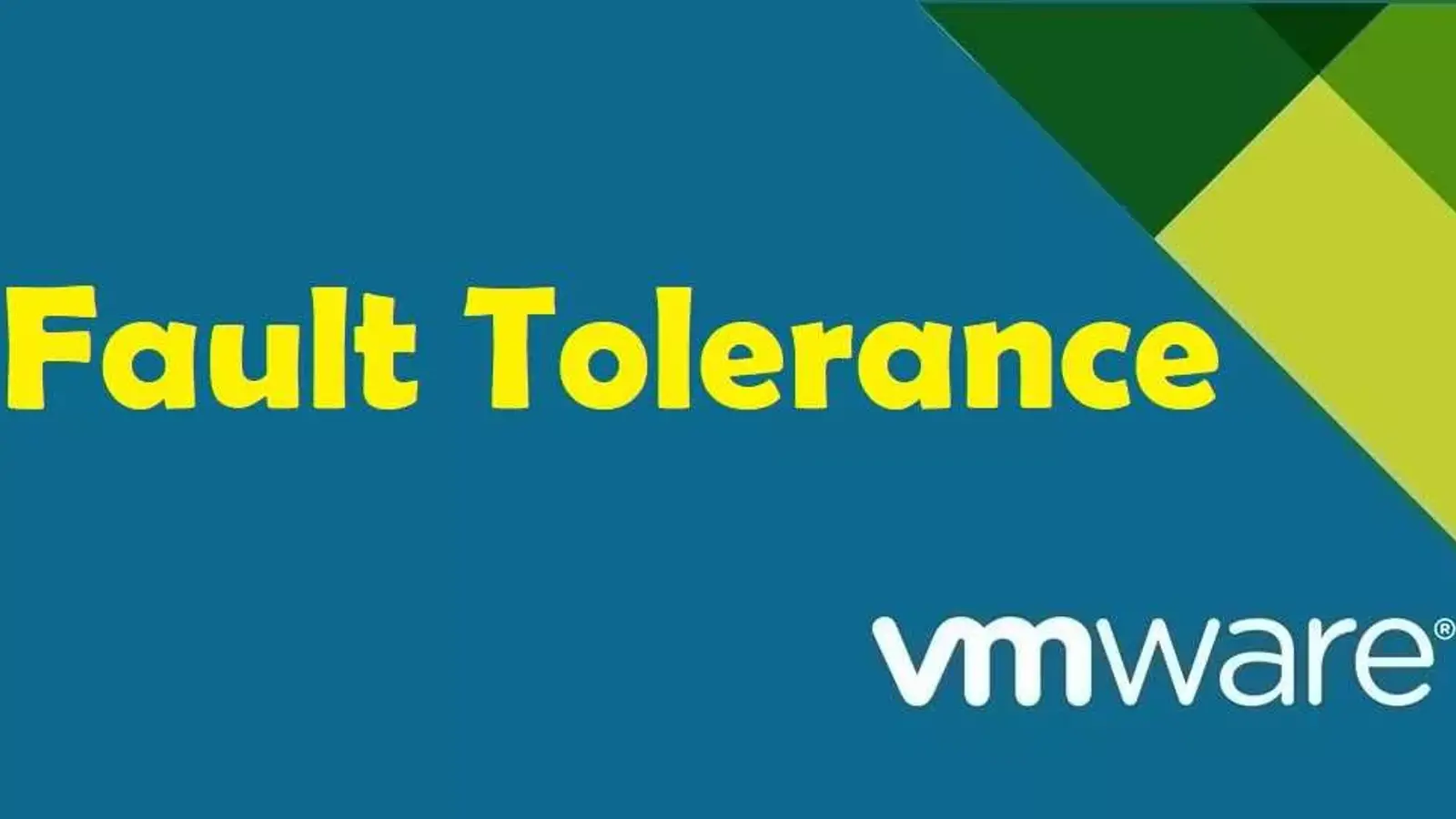 آموزش رفع مشکل راه اندازی Fault Tolerance در VMware Worksation