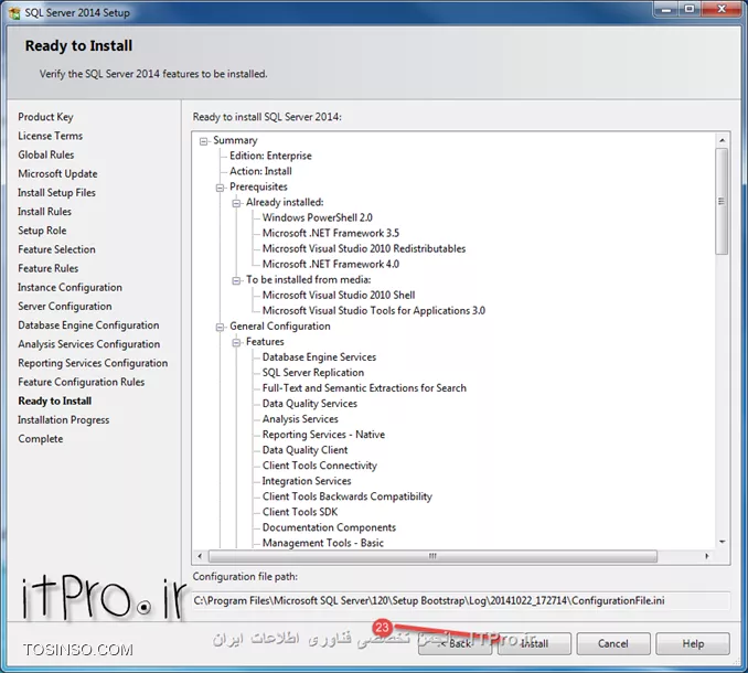 نصب قدم به قدم SQL 2014