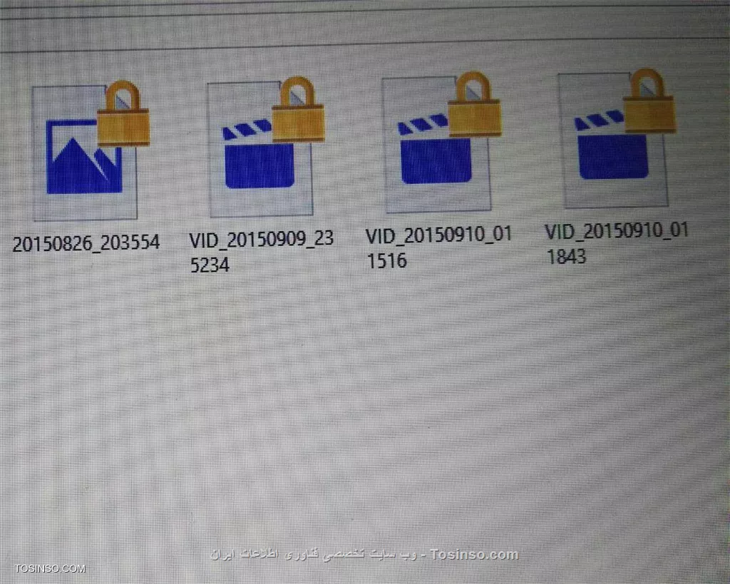 با سلام
 وقت بخیر 

عکسهای شخصیم این قفل اینجوری تومده روشون و قابل باز شدن نیستند!!

حس میکنم سیستمم به ویروس باجگیر آلوده شده باشه

||https://tosinso.com/files/get/bdff716c-2ad1-4438-8bf8-611de1a42977||

لطفا راهنمایی بفرمایید.

سپاس