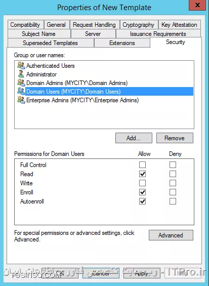 آموزش جامع PKI در مایکروسافت و Active Directory Certificate Services : قسمت ششم
